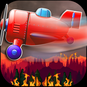 extrait jeux-video Avion Pompier – Destruction de la Forêt par les Flammes