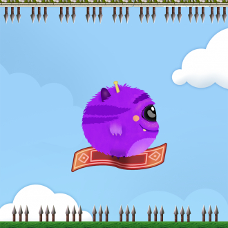 extrait jeux-video Avoid The Spikes Monster!
