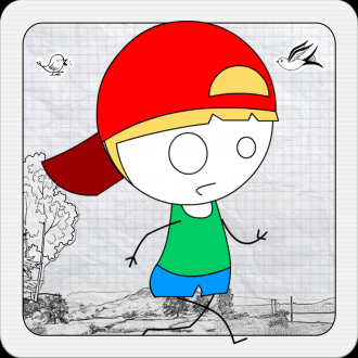 extrait jeux-video Awesome Doodle Run - Wild & Crazy Stunts Edition