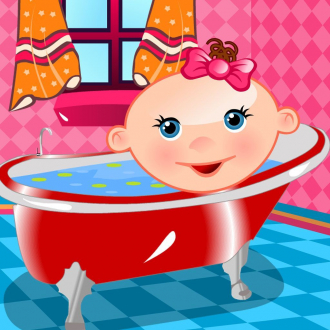 extrait jeux-video Baby Bathroom Makeover
