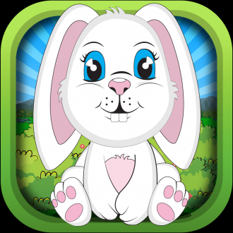 extrait jeux-video Baby Bunny Bounce Bop FREE! - Cute Little Rabbit Hop Game