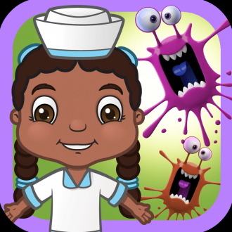 extrait jeux-video Baby Doc Bubble Mc-Pop! FREE - A Kids Hospital Care Germ Shooter Game