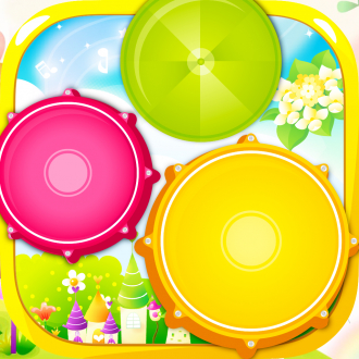 extrait jeux-video Baby Drums App – Un jeu de musique avec des comptines à chanter