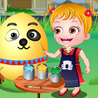 extrait jeux-video Baby Easter Day Fun : Paint &amp; Dress up &amp; Pet Makeover