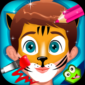 extrait jeux-video Baby Face peinture - Jeux de Maquillage pour les enfants
