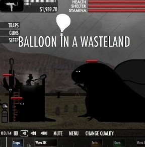 extrait jeux-video Balloon in a Wasteland