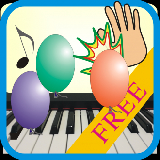 extrait jeux-video Balloon piano for kids