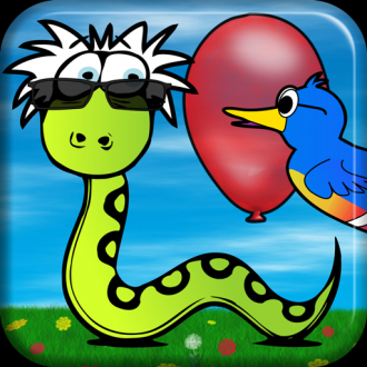 extrait jeux-video Balloon Snake - Pop Balloons by Controlling a Bird with the Accelerometer or by Touching