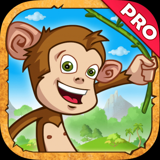 extrait jeux-video Banane Singe Jungle - Fun Corde Voler Jeu pour les Enfants HD PRO