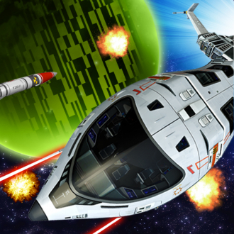extrait jeux-video Barcode Warz in Space - Shooter star war game