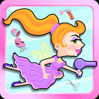 extrait jeux-video Beauty Salon Wars - Hairy Fairies vs. Make-up Wizards (By Best Top Free Games for Girls)