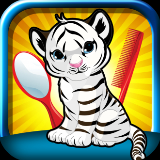 extrait jeux-video bébé mignon tigre blanc