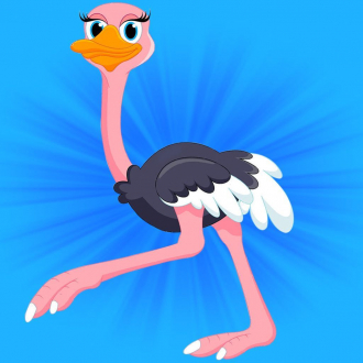 extrait jeux-video Big Bird Run - Crazy Jungle Splash d'autruche (jeu gratuit)