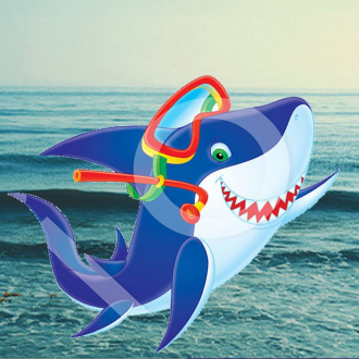 extrait jeux-video Big Shark blue