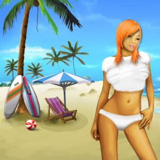 extrait jeux-video Bikini Beach Party