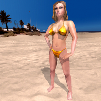 extrait jeux-video Bikini Beach Volleyball