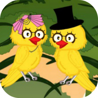 extrait jeux-video Birds Kissing On A Tree