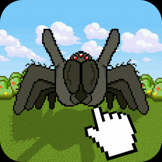 extrait jeux-video Bloc araignée gâteau horde - Sucré smash venger de monstres de pixels