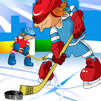 extrait jeux-video Block the puck - the hockey goalie real simulation game - Free Edition