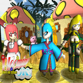 extrait jeux-video Blooming from the sky 3D