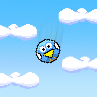 extrait jeux-video Blue Bird Fall - Flappy Drop Down