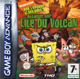 extrait jeux-video Bob l'Eponge et ses amis : Attaque sur l'île du volcan