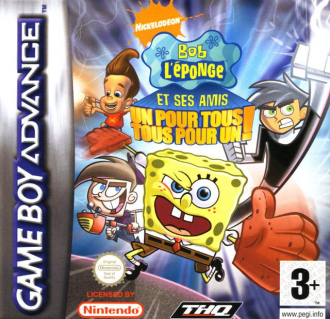 extrait jeux-video Bob l&#039;Eponge et ses amis : Un pour tous, tous pour un