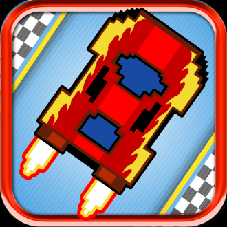 extrait jeux-video Bonbons 8-Bit Chasse - Real Nitro Track Race - Jeu de course