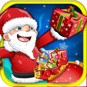 extrait jeux-video Bossy Clause Lancer Cadeaux sac de Santa dans la saison enneigement