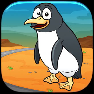 extrait jeux-video Bouncing Penguins Being Shoot - The Flying Black Bird For A Racing Challenge FREE by Golden Goose Production
