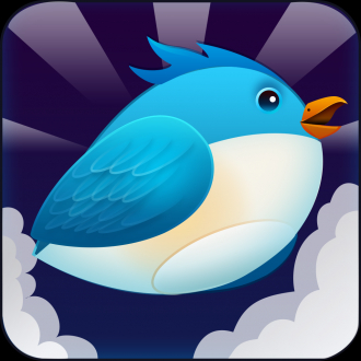 extrait jeux-video Brave Bird--The flappy adventure of a flying birdie-play with your friends on Facebook&Tweete