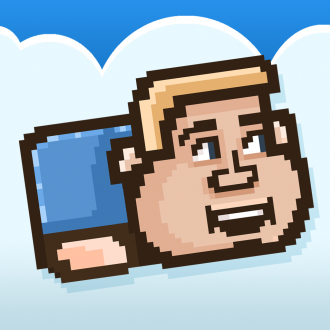 extrait jeux-video Brave Flap-py Glenn - The Flyer Bird Tiny-Fly Edition