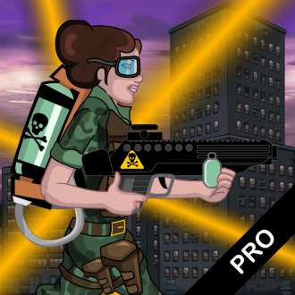 extrait jeux-video Bravo la Force Soldier PRO - Dernier homme debout dans une ville champ de bataille.