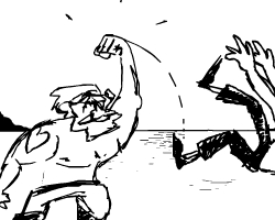 extrait jeux-video Brawlin' Sailor