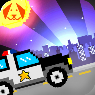 extrait jeux-video Breaking Laws: A Police and Thieves Chase Street Race - Gratuit Pixel voiture jeu de course