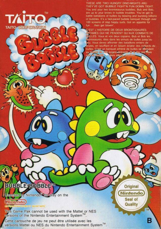 extrait jeux-video Bubble Bobble