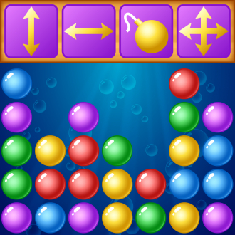 extrait jeux-video Bubble Crackle - bulles de couleur à exploser et pouvoir pour détruire encore plus