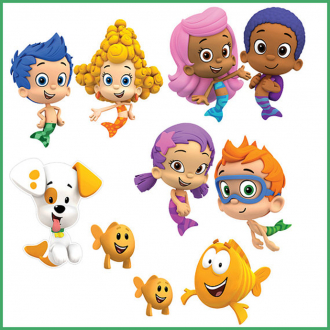 extrait jeux-video Bubble Guppies game!!
