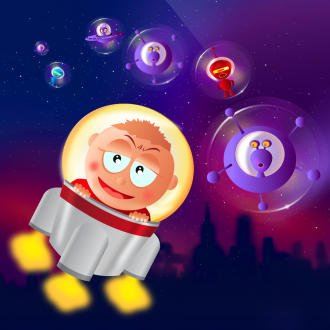 extrait jeux-video Bubble Invaders HD