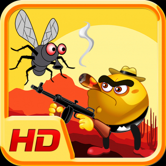 extrait jeux-video Bug Blast - Of Burger, Emoji, Robot And Ninja Granny