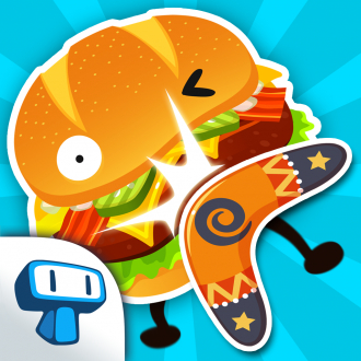 extrait jeux-video Burgerang - Battez Hamburgers Fous avec Boomerang