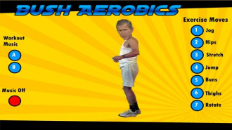 extrait jeux-video Bush Aerobics