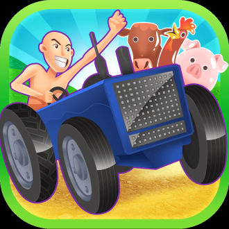 extrait jeux-video Camion 3D Ferme récolte Racing Heroes par Fast conduite animaux Mania Jeux Voyage Pro