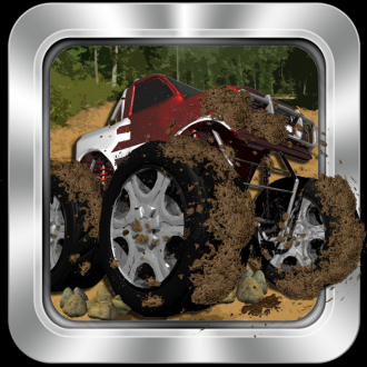 extrait jeux-video Camion de course tout-terrain 3d - libre concurrence course 4x4 glisser
