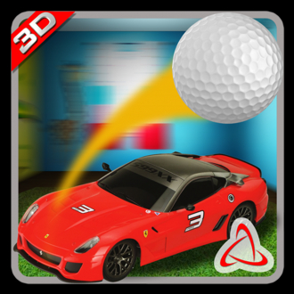 extrait jeux-video Car Toy mini-golf gratuit: 3D jeu de sport