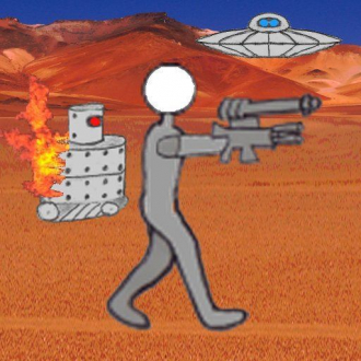 extrait jeux-video Cartoon Robot Battlefield