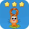 extrait jeux-video Cat manger des aliments asiatiques - Drôle Doughnut