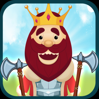 extrait jeux-video Catapult Max folie – Tir du roi Royal hache rage