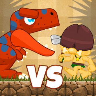 extrait jeux-video Caveman Vs Dino Defense