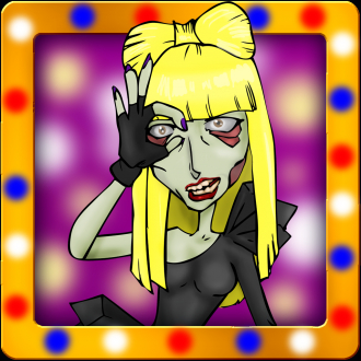 extrait jeux-video Celeb star Vs Crush Zombies: Lady Gaga Club Dancing edition